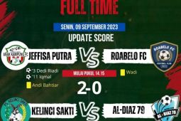 Banjir Gol diputaran ke dua Group B Anwar Hafid CUP 2023