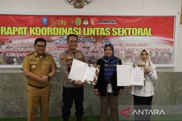 Polres-Pemkab Bangka tandatangani kerja sama sukseskan pemilu 2024