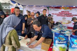 Pangan murah dan operasi pasar di Sintang untuk kendalikan inflasi