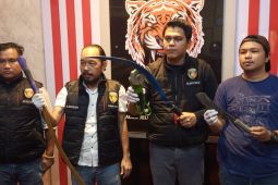 Polisi tangkap belasan orang berandalan bermotor di Kota Jambi