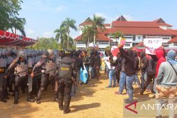 Polda Babel simulasi pengamanan pelaksanaan Pemilu 2024