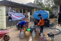 Honda Babel kembali salurkan air bersih untuk warga Gabek II