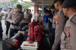 Polres Tasikmalaya cek kelayakan peralatan untuk pengamanan pemilu 2024