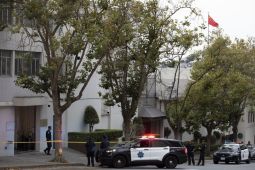Terjadi insiden penabrakan mobil ke Konsulat Jenderal China di San Francisco