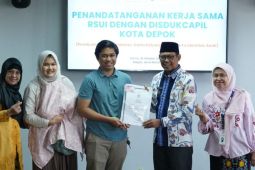 RSUI dan Disdukcapil Depok kerja sama pembuatan akta kelahiran, KK, KIA