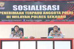 Polda Kalbar sosialisasikan penerimaan anggota Polri kepada pelajar