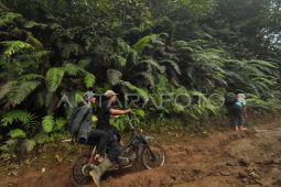 Akses jalan desa wisata di Bengkulu Utara
