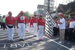 Gerak Jalan 45 Kilometer Meriahkan HUT ke-78 RI