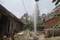 Penjelasan Badan Geologi soal semburan air bercampur gas di Bogor
