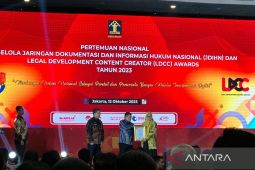 Menkumham RI anugerahkan 57 anggota JDIHN terbaik
