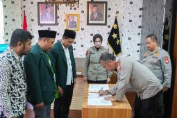 Kapolda Malut dan UNNU Malut teken MoU bidang pendidikan