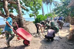 TMMD rampungkan pembangunan infrastruktur di kawasan pesisir Ternate