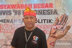 Aktivis 98 dukung Prabowo Subianto bekerja bersama membangun bangsa
