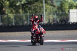 Francesco Bagnaia  juarai MotoGP Mandalika