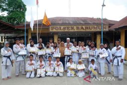 Polsek Barumun tutup kejuaraan Karate antar Pelajar ke - II tahun 2023, ini nama juaranya