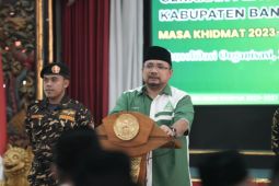 Menag Yaqut sebut NU hadir untuk melayani seluruh warga