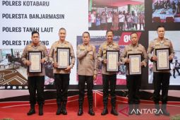 Kapolda Kalsel apresiasi lima "Kampung Bebas Narkoba" terbaik
