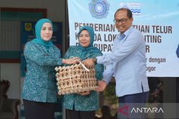 TP-PKK Bogor bagikan 60 ribu butir telur untuk atasi stunting