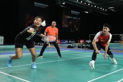 Tiba di Denmark, Timnas bulu tangkis langsung berlatih