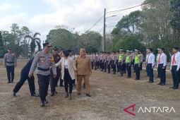 Polres Bangka Tengah mulai geser personel amankan pemilu