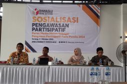 Bawaslu Kota Serang sosialisasi pengawasan partisipatif  Pemilu 2024