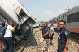BNPB: Kereta Api Argo Semeru anjlok di lintasan Stasiun Sentolo-Wates