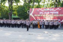 Polresta Sidoarjo siagakan  800 personel amankan Pemilu