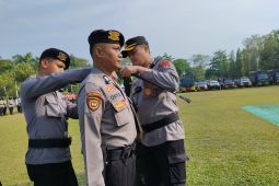 Kapolres Tabalong pimpin apel Sispamkota