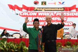 Mahfud MD dampingi Ganjar Pranowo di Pilpres 2024