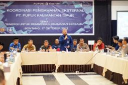 Pupuk Kaltim koordinasikan pengamanan bersama unsur masyarakat