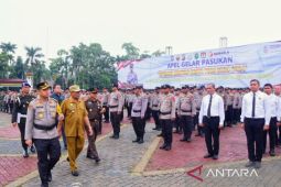 Polresta Deli Serdang perkuat sinergitas demi pemilu damai
