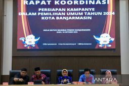 KPU Banjarmasin gandeng Forkopimda tentukan lokasi kampanye