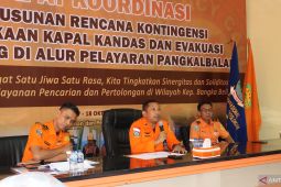 Kansar Pangkalpinang gelar rapat penyusunan draf rencana kontinjensi