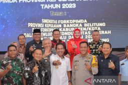 Forkopimda se-Babel perkuat sinergi ciptakan Pemilu 2024 damai