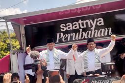 Anies sampaikan orasi kebangsaan usai daftar ke KPU RI