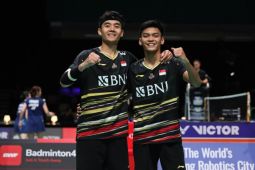 Semifinal Denmark Open sisakan laga perang saudara Fajar/Rian vs Bagas/Fikri