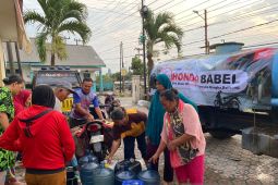 Honda Babel kembali bagikan air bersih ke warga Selindung Lama