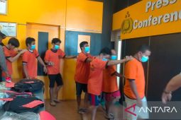 Polres Singkawang tangkap delapan pengedar sabu 4,052 kilogram