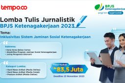 BPJS Ketenagakerjaan kembali gelar lomba Karya Tulis Jurnalistik berhadiah puluhan juta