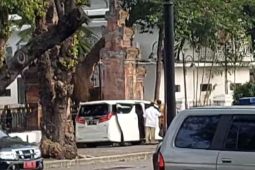 Prabowo dan Airlangga datangi Istana Merdeka usai Gibran dideklarasikan Golkar jadi bacawapres