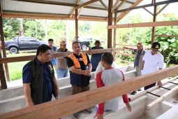 Wagub Sulteng tinjau sejumlah proyek pembangunan di Toli-toli