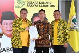 Gibran Rakabuming hadiri Rapimnas Partai Golkar