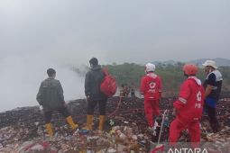 Kebakaran landa TPA Cikundul Kota Sukabumi