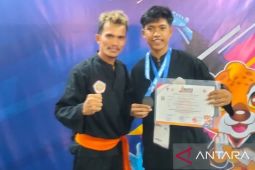 Pesilat Penajam raih perunggu  kejurnas pencak silat 2023