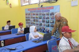 Bupati Asahan tinjau pelaksanaan ANBKtingkat SD