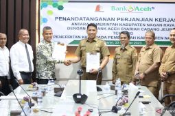 Pemkab Nagan Raya jalin kerjasama penerbitan kartu kredit pemerintah daerah