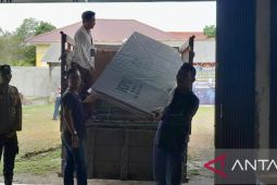 KPU Bangka Tengah terima 2.192 bilik suara Pemilu 2024
