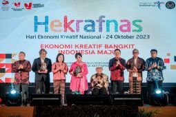 Menparekraf Sandiaga Uno resmikan Hari Ekonomi Kreatif Nasional