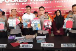 Polres Trenggalek tangkap 11 anggota jaringan pengedar narkoba