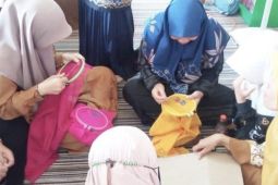 Puluhan warga HSU ikuti pelatihan bordir "Sulam Bolang" tingkatkan perekonomian